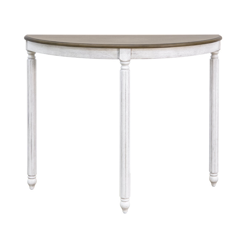 Locke 37'' Solid Wood 3 leg Console Table