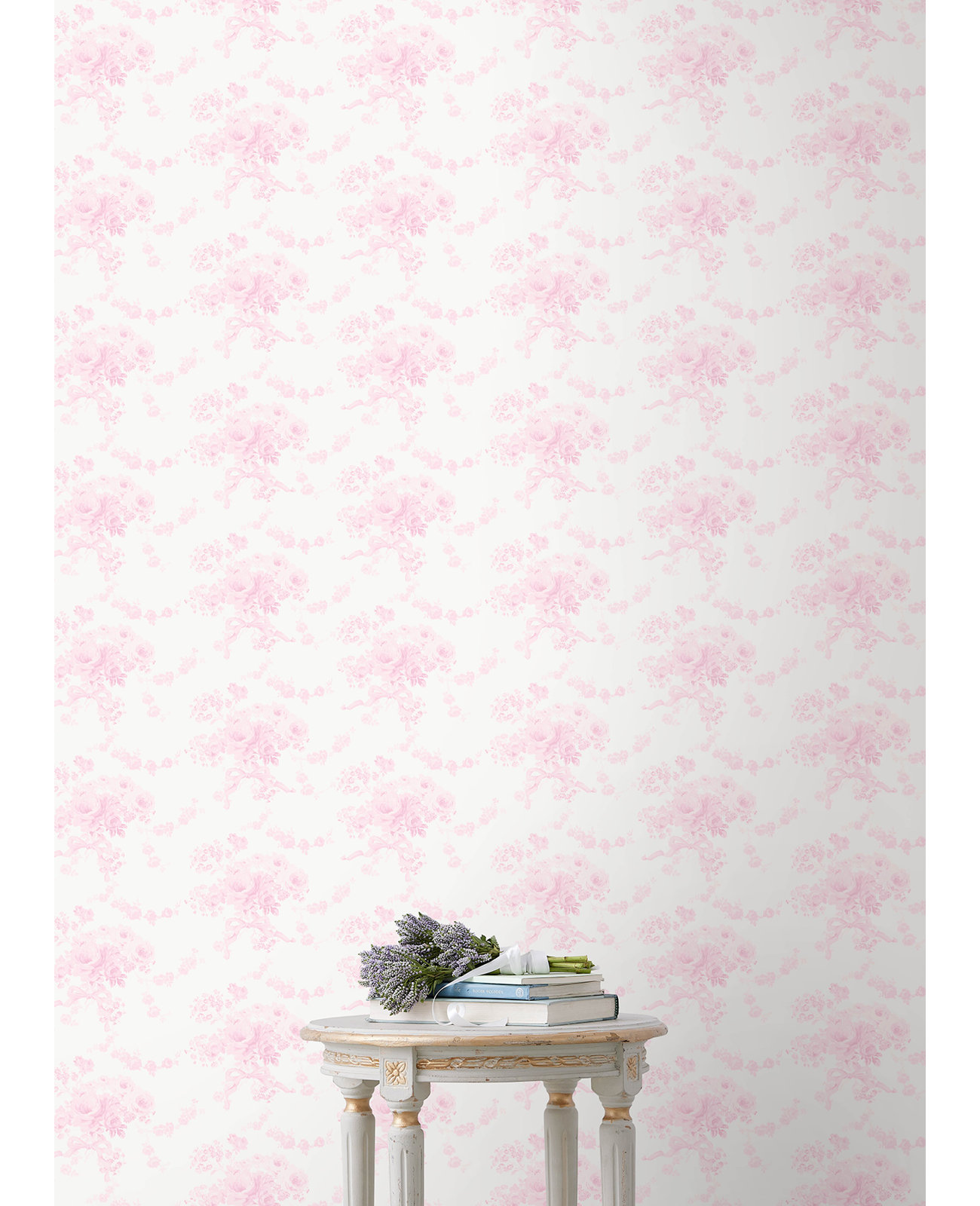 Pasadena Ikat Wallpaper Double Roll, Pink
