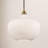 Collina 1-Light Dimmable Globe Glass Pendant-66203351
