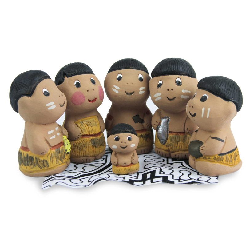 Ensemble de crèche 6 pièces en céramique amazon