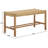 Enrique Bench W/ Rattan Weavin