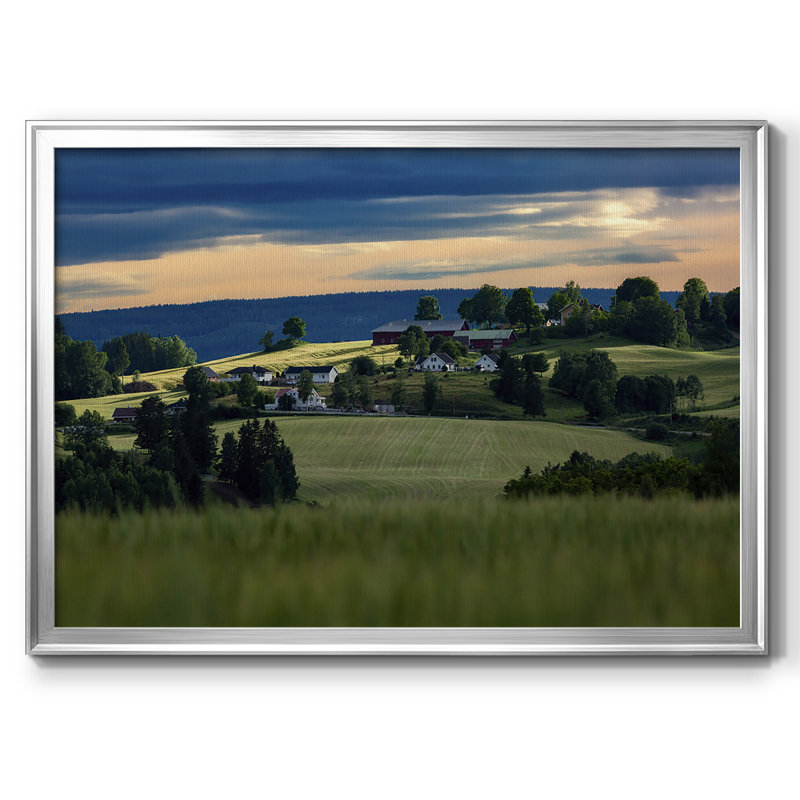 The Hills Are Alive, reproduction d'art sur toile, H 26 po x l 38 po x P 1,5 po, Argent