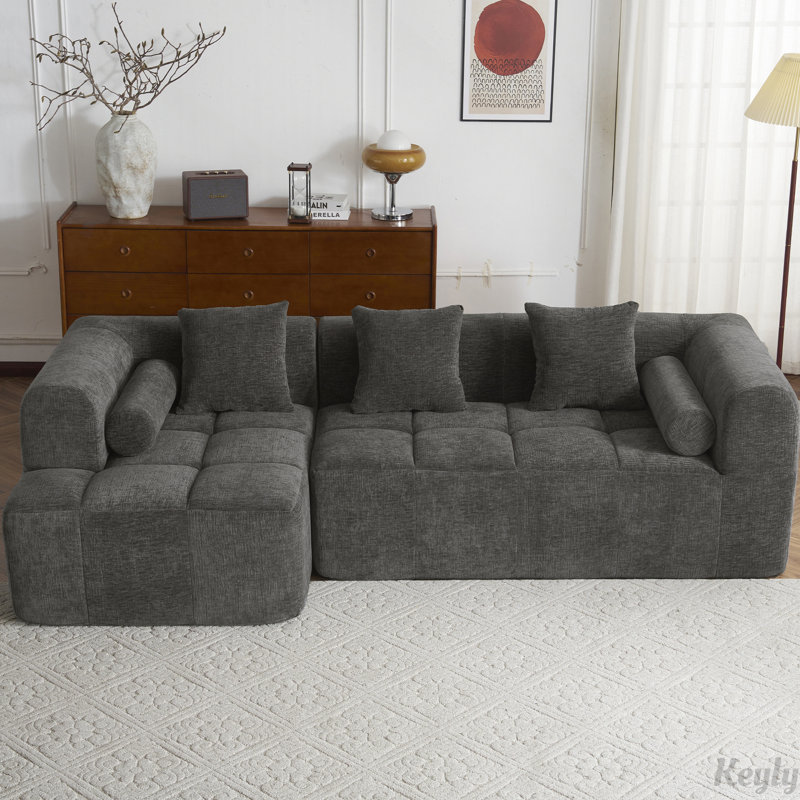 Canapé modulaire Bonless, Gris