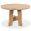 Beverley Round Wood 47 Inch Dining Table-1338026046