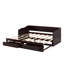 Lit de jour simple en bois avec couchette et tiroirs de rangement-1391266034
