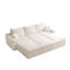 Canapé modulaire 110 po à 3 places en velours côtelé à compression profonde-387973314