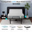 Base de lit réglable avec matelas en mousse à mémoire de forme de 12 pouces, télécommande sans fil, massage du corps et station de charge USB-1315270143