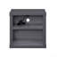 Table de chevet finition bronze industriel avec USB-118033260