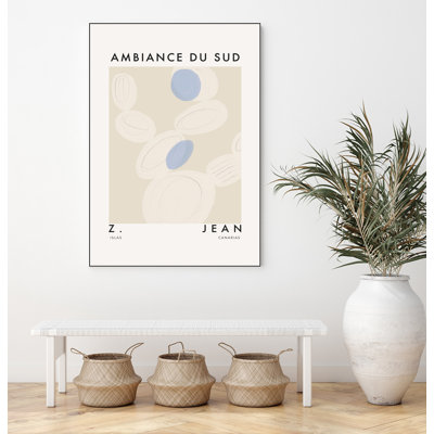 Ambiance Du Sud' Framed Canvas
