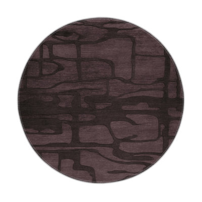 Tapis noir abstrait intérieur et extérieur