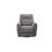 Cozy Microfiber Manual Swivel Recliner-1104100940