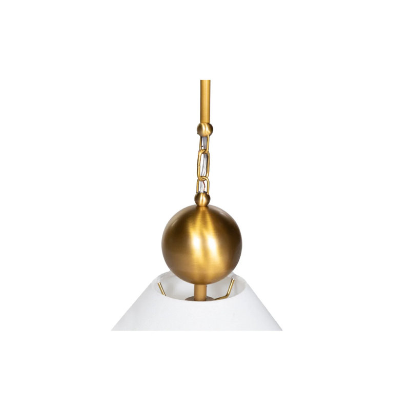 Luminaire suspendu 2 lumières Detisha