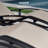 Outdoor Rust-Resistant Metal Chaise Lounge with Table-2026254155