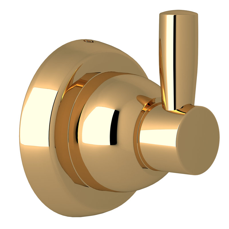 Holborn Robe Hook, Unlacquered Brass