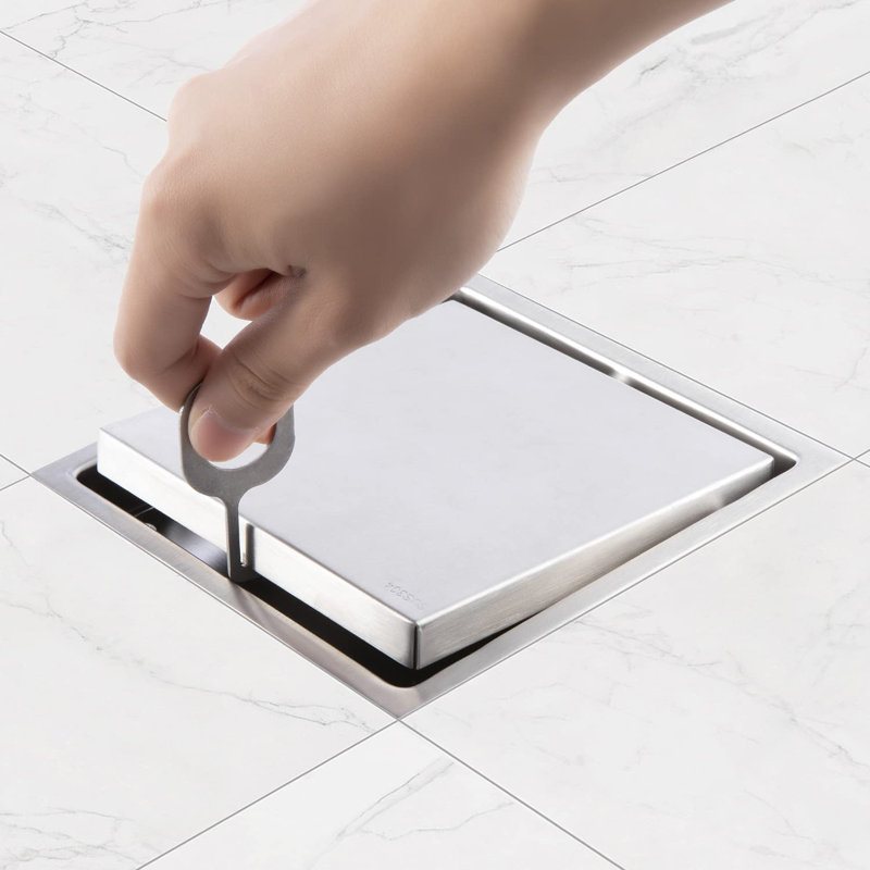 6'' W Tile-In, Brushed