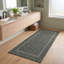 Tapis Ridge2 moderne à motif mosaïque mouchetée abstraite verte, grise et blanche, lavable à la machine, antidérapant, à poils courts, pour l'intérieur et l'extérieur, adapté aux animaux domestiques, idéal pour le salon, la chambre, la salle à manger, l'entrée, le couloir ou le bureau.-1795056040