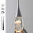 Gulnaj 1 - Light Chrome Jellyfish LED Single Pendant