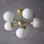 Jaxon Glass Semi Flush Mount-33765806