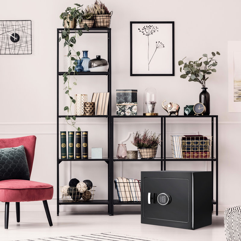 Armoire sécurisée noire 1,01 pi³ - Rangez vos trésors en toute confiance