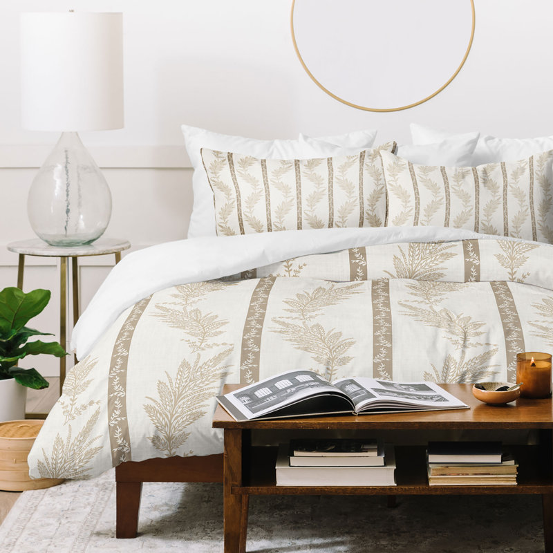 Ensemble de housse de couette Schatzi Brown Celine Emma, Brun
