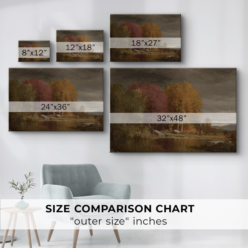 Paysages rétro-DCXVI -Galerie enveloppée Cavas, 18 x 27