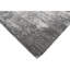 Hand-Knotted Wool/Silk Area Rug in Black/Light Gray-64764111