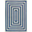 Tapis bleu marine / ivoire Isibeal-1621524168