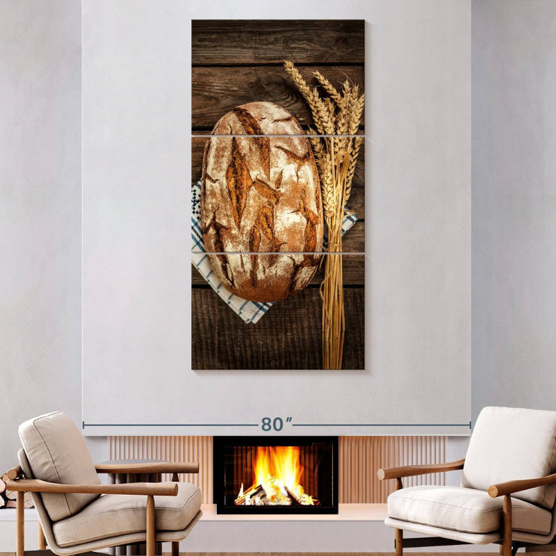Bread, 80" H x 39" W