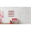  Acrylic Shadow Box 20 Red Cherry Wall Decor - 2.25" x 8.25" x 10.5"