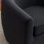 Fauteuil demi-tonneau pivotant de 33,5 po Odey-1681746778