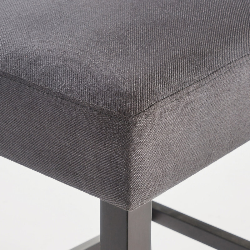 Tabouret de bar Lamberth, 2, Gris, Tabouret de comptoir (siège d'une hauteur de 24,2