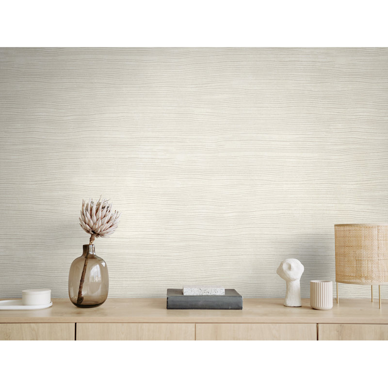 Rouleau de papier peint L 33 pi x l 20,9 po Balmore, Beige