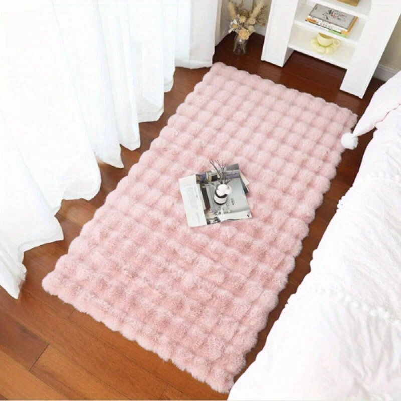Rabit Wave Pink, Rectangle 60 x 110 cm