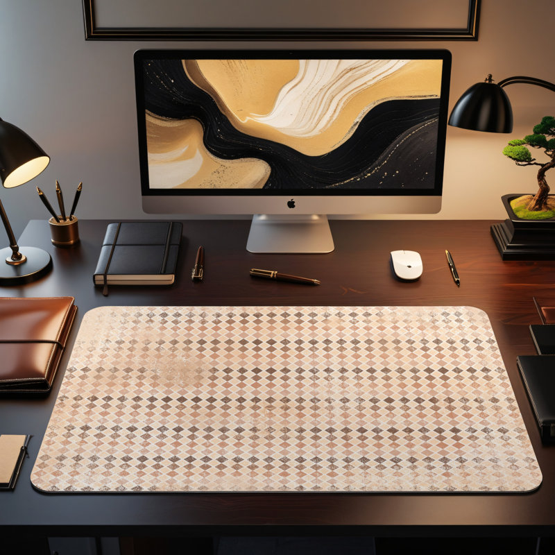 Polyester Desk Pad, 31.5x15.5