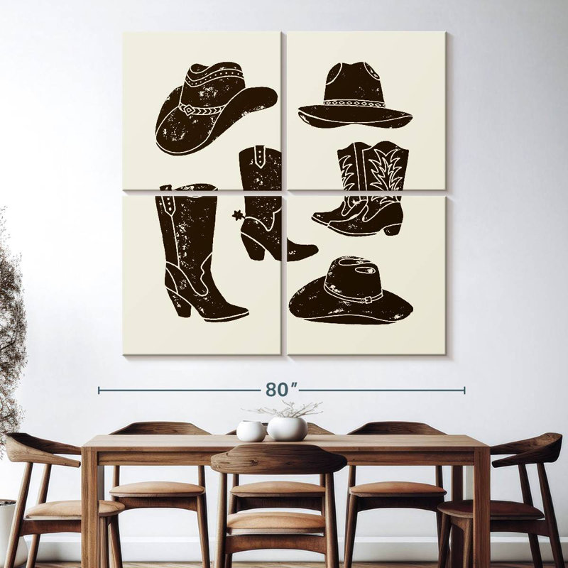 Lelar Cowboy Outfit, 74" H x 74" W