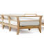 Westminster Teak Outdoor 6 - Seat Patio Daybed