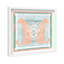 Casablanca to Paris Peach Shadowbox Animals Print by Oliver Gal, Black Frame, 12 x 12-1552217645-1552217644
