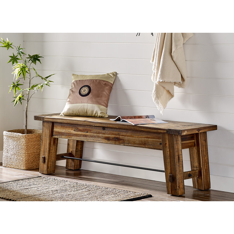 Solid Wood Bench