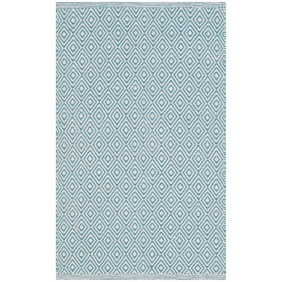 Dryden Hand Woven Cotton Geometric Rug