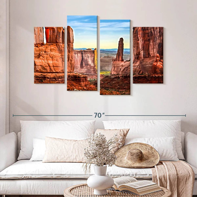 Red Rock Canyon, Nevada, H 32 po x l 52 po