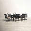Brockport 72'' Rectangular 6 - Person Outdoor Dining Set with Sunbrella Cushions