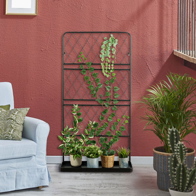 Ringwald 55.5'' H x 28.5'' W Metal Lattice Panel Trellis