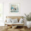 «Summer House Square» par Danhui Nai, impression sur bois encadrée-101166207