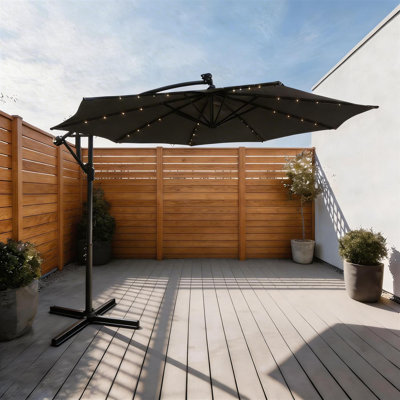 300cm Tilt Cantilever Parasol