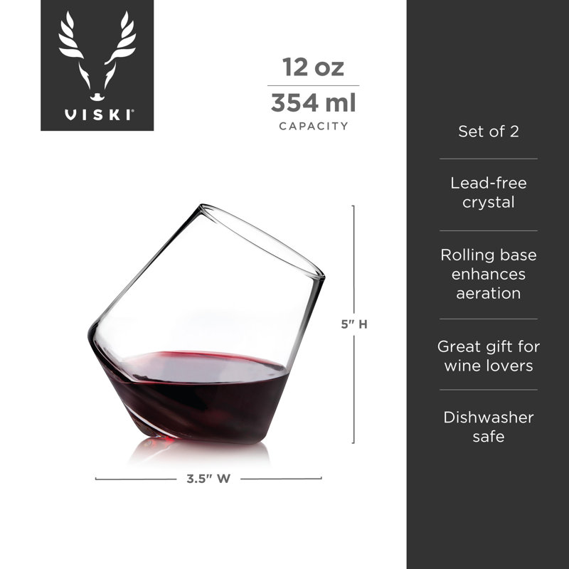 Raye 12 oz. Crystal All Purpose Wine