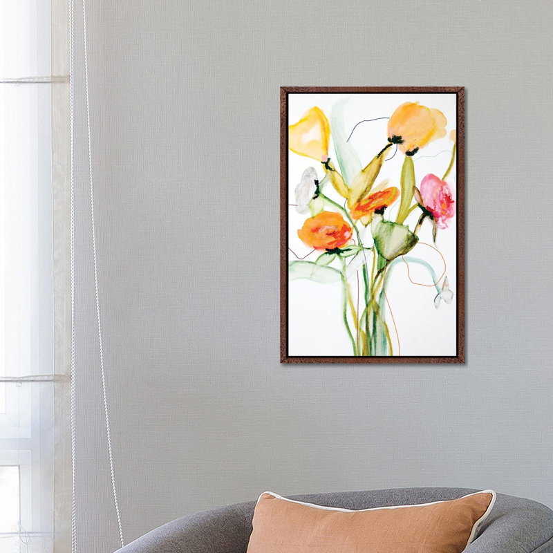 Bloom Series Norway by Leigh Viner - Gallery-Wrapped Canvas Giclée on Canvas, 66.04 cm H x 45.72 cm W, Classic Wood Framed