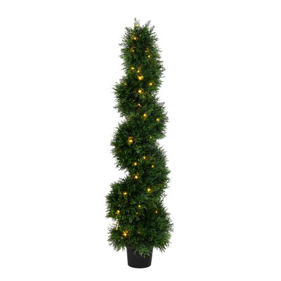 Cèdre artificiel en pot 48 "