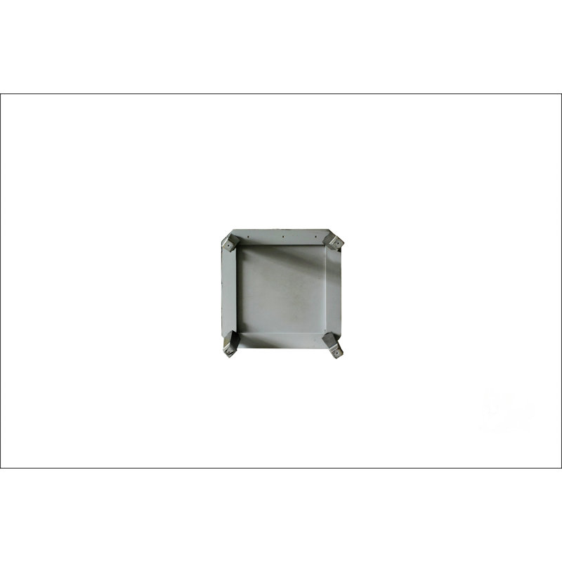 Charcoal And Light Grey Finish End Table