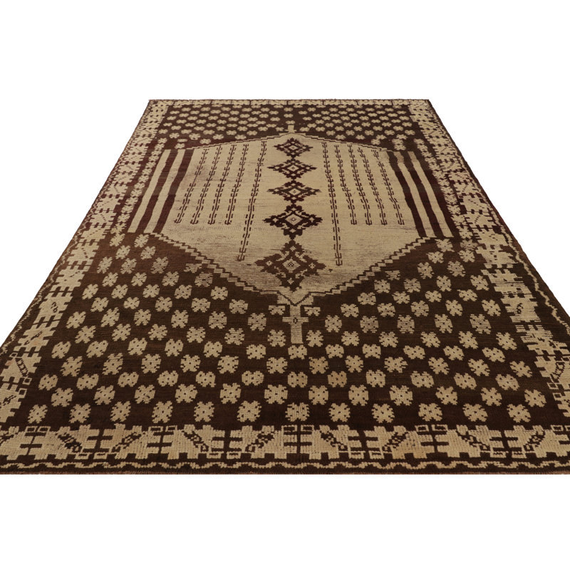 Vintage One-of-a-Kind 7'9X10'7 Hand Knotted Area Rug