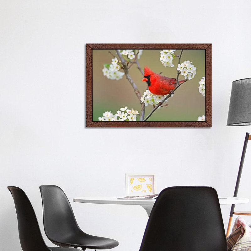 1 Piece Wall Art on Canvas, 66.04 cm H x 45.72 cm W, Brown Framed